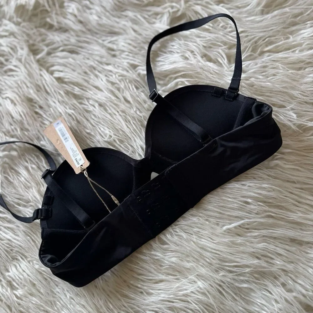 Skims Ultimate Push Up Strapless Bra Onyx Size 32A - Picture 6 of 8